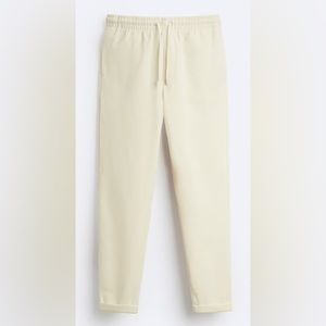 Easy Care Jogger Waist Pants(Ecru)